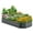 6'x3'x1' Gray, variant on Quictent Galvanized Tall Raised Garden Bed Kit, 8x4x2 ft Oval Large Planting Box for Vegetables Outdoor, Double Strengthened by Vertical Bar and Crossbar with Liner