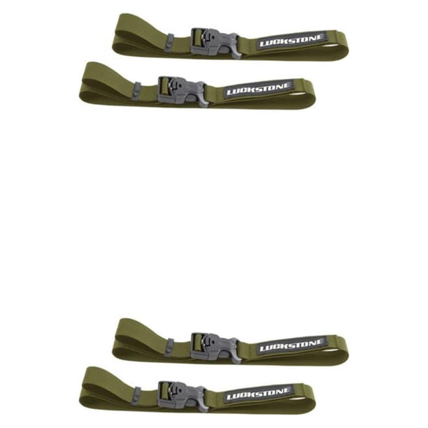 Conjunto de cinturón atado equipaje Advancent 2X correa de pestañas carga corbata Verde oscuro/M