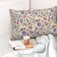 thumbnail image 4 of Kdxio Cotton Pillow Cases 16"x24" Pillowcases,Soft and Breathable Bedroom Pillow Cases-Paisley Flowers-No Pillow Core, 4 of 5