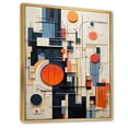 thumbnail image 2 of Designart "Constructed Horizons in Constructivism VII" Abstract Floater Framed Wall Decor, 2 of 7