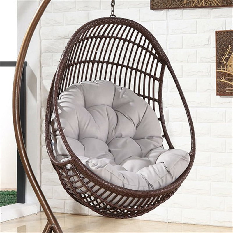For Hanging Egg Swing Basket Chair Seat Cushion Pad With Pillow Home Decor BCL 