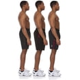 thumbnail image 2 of Essential Elements Lot de 3: Shorts de Gym d'Entraînement Extensibles Tissés Techniquement pour Hommes, Performance Active, avec Poches, Petit, Ensemble B, 2 of 7