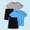 Light Blue, variant on Teen Boys Summer Quick Dry Clothing Set 2 Piece Crew Neck Short Sleeve T-Shirt and Shorts Mesh Breathable Reflective Strip Tracksuit Clothes Dark Blue 13-14Years
