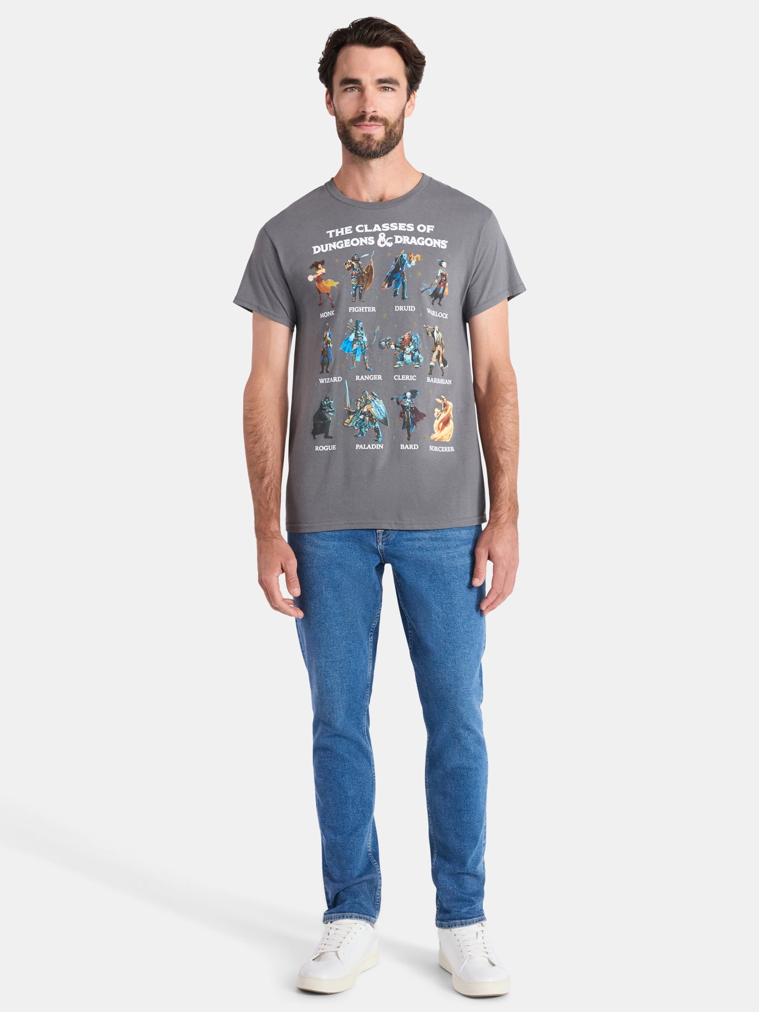 Dungeons and Dragons Men's and Big Men's Textbook Graphic Tee, Sizes S-3XL