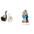 thumbnail image 1 of Elegante Pareja De Cisnes, Adorno De Mesa Acrílico, Artesanía única Para Estantería, Entrada, Decoración Navideña Para El Hogar, Regalo, Chimenea., 1 of 8
