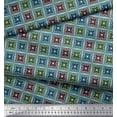 thumbnail image 2 of Soimoi Poly Georgette Fabric Flower Artistic Decor Fabric Printed Yard 52 Inch Wide, 2 of 3