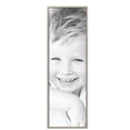thumbnail image 2 of ArtToFrames 16" x 50" Silver Square with Beads Picture Frame, 16x50 inch Silver Wood Poster Frame (WOM-5286),  Pack, 2 of 8