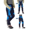 thumbnail image 7 of liyiyiyia Kids Snow Pants Boys Waterproof Insulated Winter Hiking Pants Girls Youth Warm Fleece Lined Softshell Trousers Blue 14-16 Years, 7 of 7