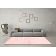 thumbnail image 3 of Ahgly Company Machine Washable Indoor Rectangle Solid Red Modern Area Rugs, 8' x 12', 3 of 4