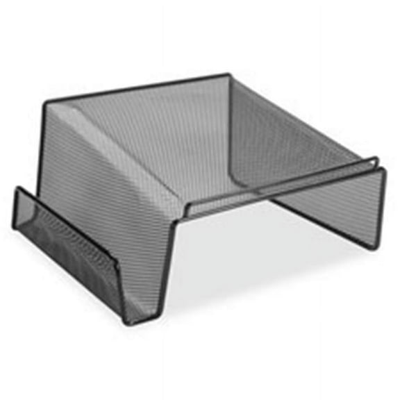 Phone Stand, Steel, 11.13 in. x 10.13 in. x 5.25 in., Mesh-Black