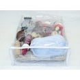thumbnail image 4 of Oreh Homewares Heavy Duty Vinyl Zippered Closet Square Storage Bags (Clear) (12" x 15" x 5") for Sweaters, Blankets, Arts & Crafts, Toys and Much More! 3.9 Gallon 8-Pack, 4 of 5