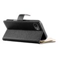 thumbnail image 4 of Funda cartera GANGXUN para iPhone 16e , cuero PU con tarjetero, cremallera, correa de mano, soporte y protección 985°, 4 of 6