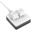 thumbnail image 1 of Miniteclado personalizado de 2 teclas RGB con macro, teclado OSU, programable, mecánico, para juegos, blanco, tipo B, 1 of 8