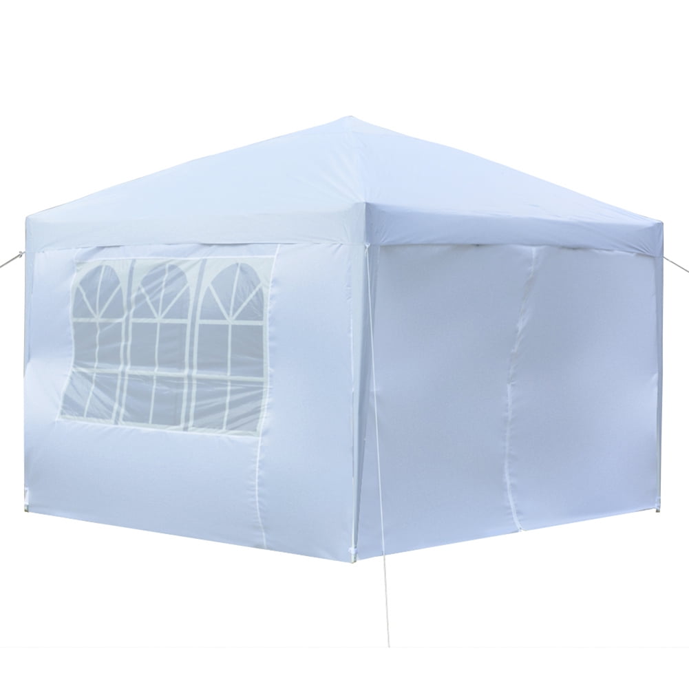 Aimee Lii 116"x116" Canopy Tent Heavy Duty Canopy, Outdoor Tent Canopy for Wedding Party Event Tent, White Aimee Lii 116"x116" Canopy Tent Heavy Duty Canopy, Outdoor Tent Canopy for Wedding Party Event Tent, White