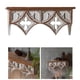 thumbnail image 4 of Estante de pared de madera, estante de almacenamiento, soporte rústico, estilo retro para el hogar y la sala de estar. 40cmx18cmx17cm, 4 of 8