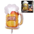 thumbnail image 2 of Globos 3 Piezas Globos De Aluminio Tazas De Cerveza Saludos Globos De Aluminio De Helio Para Cumpleaños Boda Halloween Decoración De Fiesta De Navidad, 2 of 5