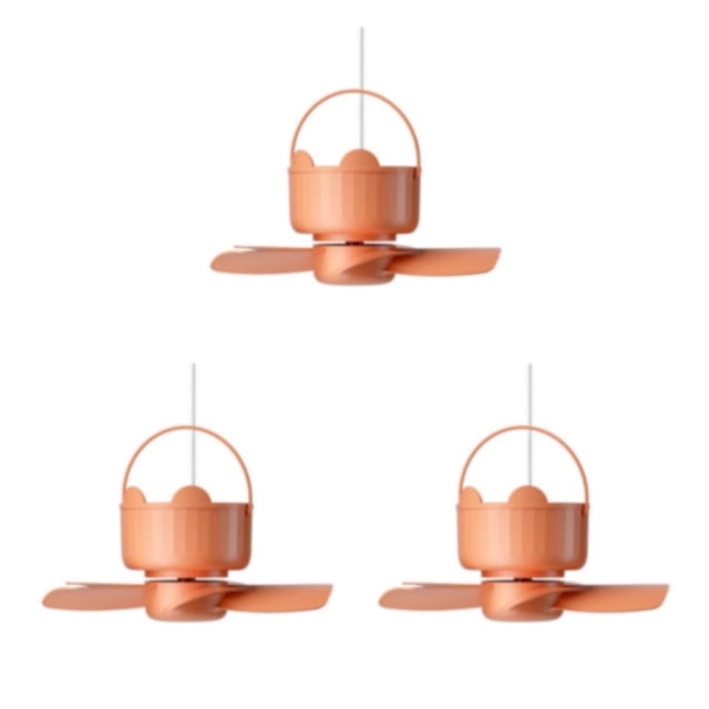 Ventilador de techo Matsuzay USB 4 aspas silencioso 3 velocidades con control remoto