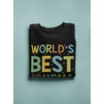 thumbnail image 3 of World's Best Grandma Sweatshirt Women -SPIdeals Designs, Female Small, 3 of 4
