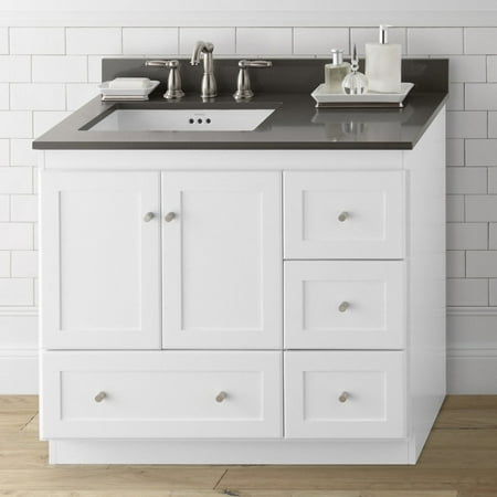 Ronbow 081936 3l Shaker 36 In Single Bathroom Vanity