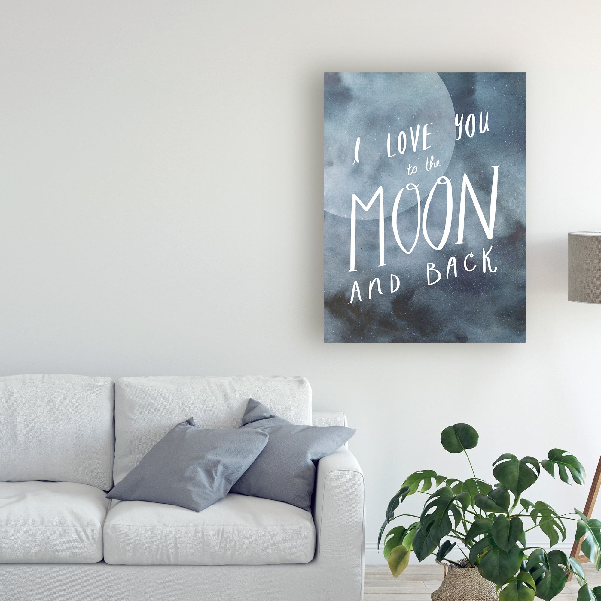 Trademark Fine Art 'Celestial Love III' Canvas Art by Victoria Borges