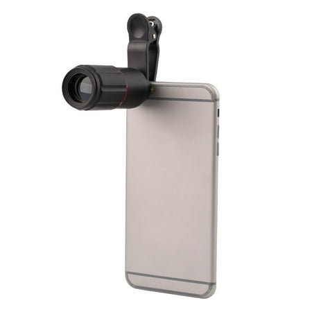 Universal 8X Optical Mobile Phone Telescope Telephoto Camera Len+Clip