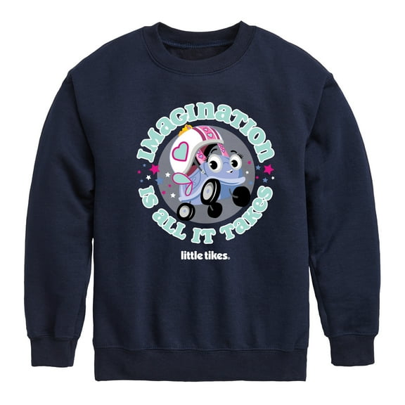 Little Tikes - Imagination Is All It Takes - Toddler & Youth Crewneck Fleece Sweatshirt