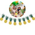 thumbnail image 6 of Toddmomy 1Set Pineapple Shaped Yellow Linen Cloth Banner for Baby Shower Party Home Decoration 17x13x0.1in 15x8cm 2m, 6 of 8