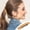 Yellow_Base#176, variant on Matte Solid Color Hair Barrettes, Rectangle Spring Hair Clips, Non Slip for Women Girls Daily Hairstyle, Plastic, 2 Pack, 9.5 cm