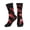 3 Black, variant on Men's Tornado Novelty Athletic Socks Women's Digital Printing Funky Patterned Crew Socks
