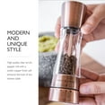 thumbnail image 5 of Cole & Mason Derwent Pepper Grinder, Copper Finish, Adjustable 6-Level Gourmet Precision Mechanism, Acrylic Body, Includes Premium Peppercorns, 7.5", 5 of 7