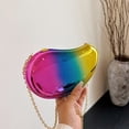 thumbnail image 3 of Bolso Noche Mano Mujer Cgtredaw Cadena Acrílico Brillante, 3 of 9