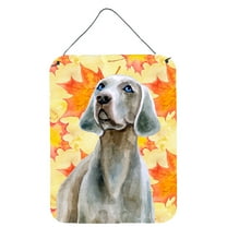 Weimaraner Fall Wall or Door Hanging Prints