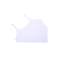 thumbnail image 3 of Pack de 3 camisetas de tirantes básicos de algodón uxcell con capa base sólida para mujer tirantes finos (blanco, negro, rosa) L (US), 3 of 7
