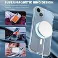 thumbnail image 2 of for iPhone 14 Case with Stand Compatible with Magsafe Shockproof Anti-Yellowing Full Body Protective Phone Cover-Clear, 2 of 12