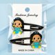 thumbnail image 1 of Horquillas de Disney para niñas, Elsa, Anna, Blancanieves, Bella, Ariel, pinzas para el pelo de princesa, pasadores, Clip deslizante, accesorios para el cabello para niños Gao Jinjia LED, 1 of 2