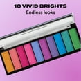 thumbnail image 4 of Hard Candy, Top Ten Eyeshadow Palette, 10 Long-Lasting Shades, Vivid Brights, Shine More Brightly, 0.4 oz, 4 of 7