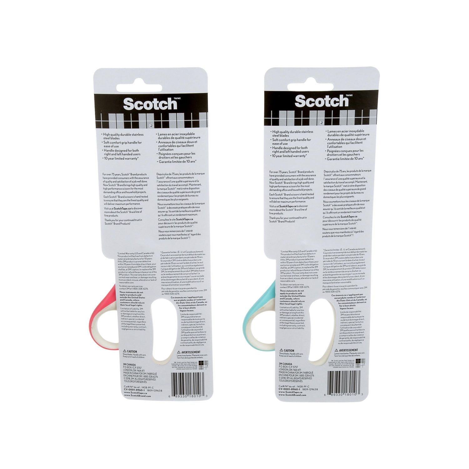 Ciseaux à usages multiples 1428-PC-C Scotch(MC), imprimé floral 203,2 mm (8 po)