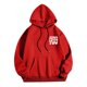 thumbnail image 4 of MHFRRA Sudadera con Capucha y Sudadera para Hombre, Jersey de Manga Larga con Estampado Delantero y Trasero para Uso Informal, Corte Holgado, Ideal para Otoño E Invierno Rojo, 4 of 5