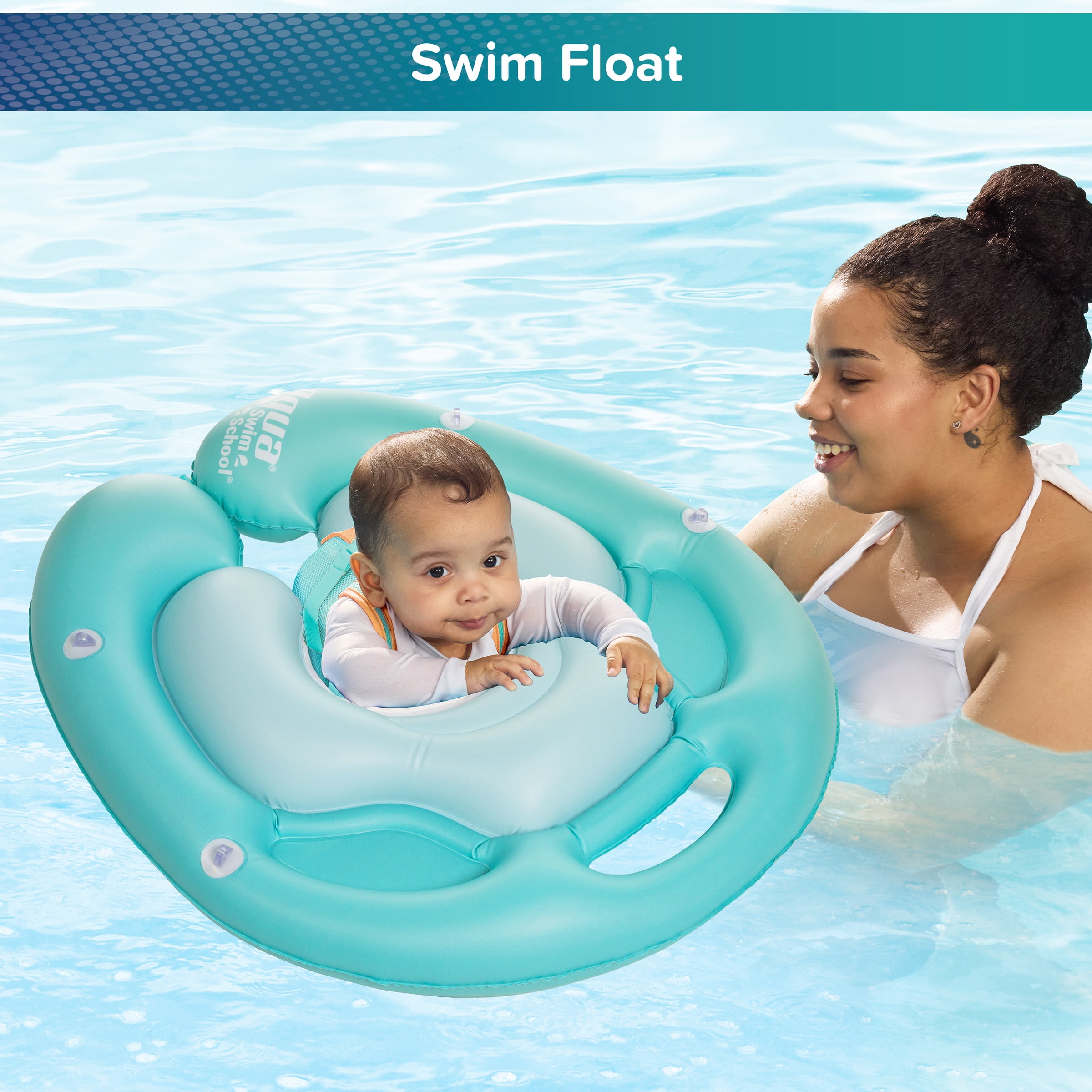 Aqua Leisure Swim School Pool Cruiser Bateau gonflable pour bébé