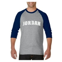 MmF - Mens Raglan Sleeve Baseball T-Shirts, up to Size 3XL - Jordan Amman
