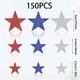 thumbnail image 3 of Foam Star Stickers Pack de 150 – EVAStars de 3 colores, 3 tamaños, pegatinas multicolores para manualidades para tazas, ventanas, paredes, álbumes de recortes, decoración navideña DIY, 3 of 7