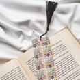 thumbnail image 6 of Kdxio Travel Stamp Print Metal Tassel Bookmarks,Perfect Gift for Art Lovers and Bookworms Metal Bookmarks for Women, 6 of 8