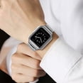thumbnail image 4 of Stainless Steel Strap Band With Case For Apple Watch Series 7 6 5 4 3 2 1 SE, 4 of 6