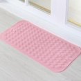 thumbnail image 1 of Rectangle PVC Foot Massage Bathroom Mat Large Rose 35*70cm, 1 of 5