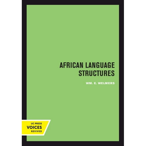 African Language Structures, (Paperback)