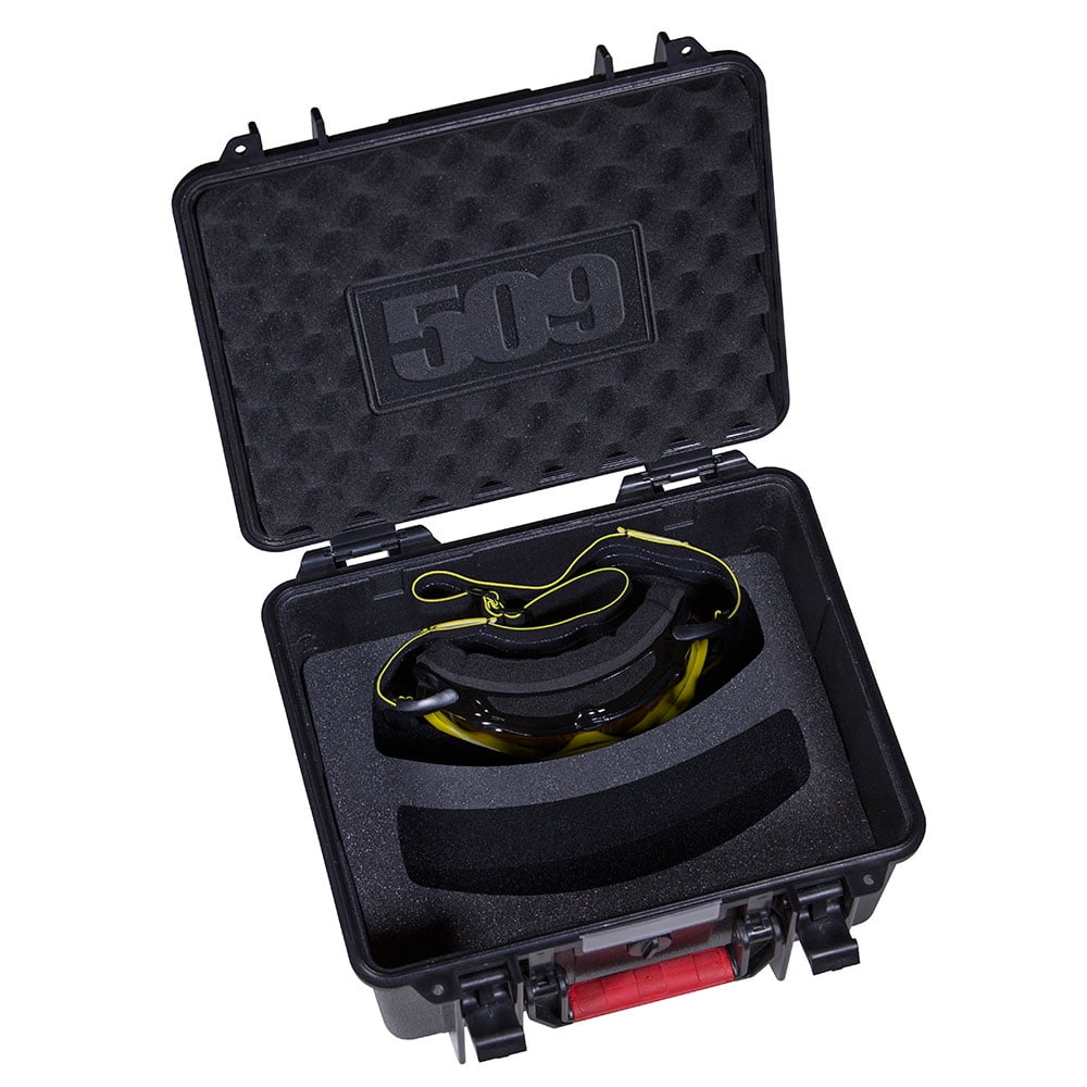 509 Bomber Dual Goggle Case for 2 Pairs of Sinister Aviator Snowmobile Goggles Black - by 509
