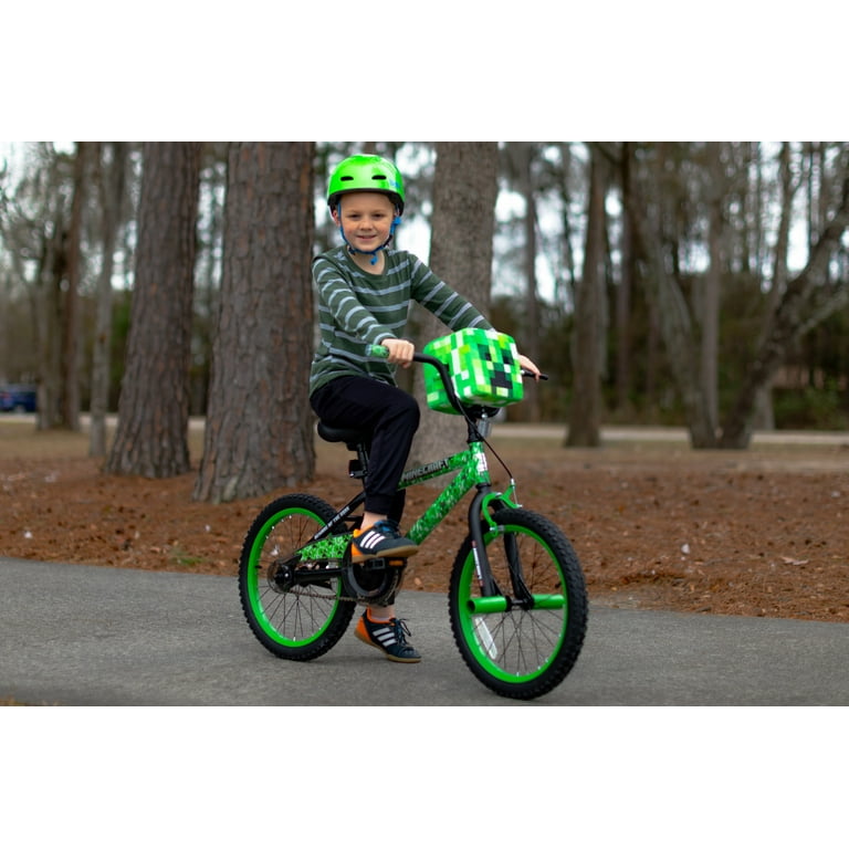 Dynacraft Minecraft 18 Inch Unisex BMX Bike for Child 6 9 Years Walmart