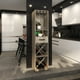 thumbnail image 3 of Cava Malbec Playcon Mueble Bar Organizador de botellas y copas para 24 botellas de vino 12 copas colgadas madera naranja, 3 of 9