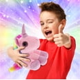 thumbnail image 2 of DolliBu Plush Pink Unicorn Stuffed Animal - Soft Plush Huggable Unicorn With Sparkle Eyes, Adorable Playtime Plush Toy, Cute Unicorn Cuddle Gift, Plush Doll Animal Toy for Kids & Adults - 7 Inch, 2 of 7