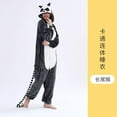 thumbnail image 3 of Pijamas de dibujos animados de cebra para hombres y mujeres, Disfraces de Halloween, Kigurumi, monos de felpa, Mono, 3 of 5